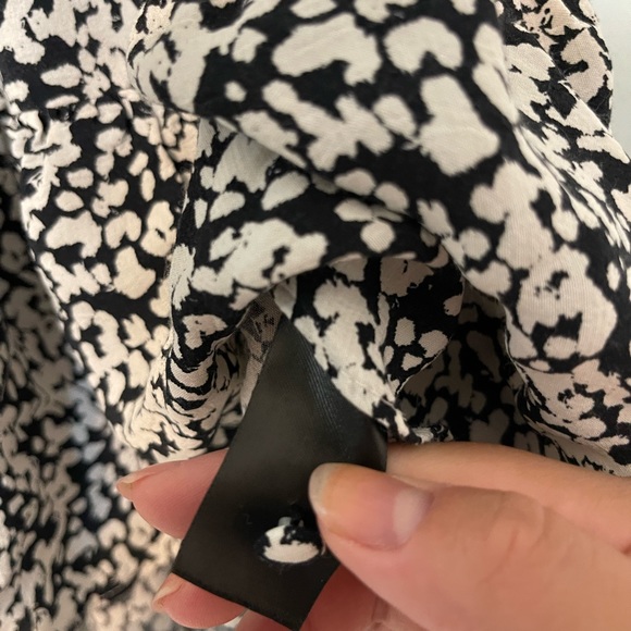 Zara Black & White Mini Dress - Picture 3 of 7